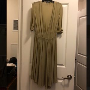 Isabel Marant 100% Silk Deep V Dress